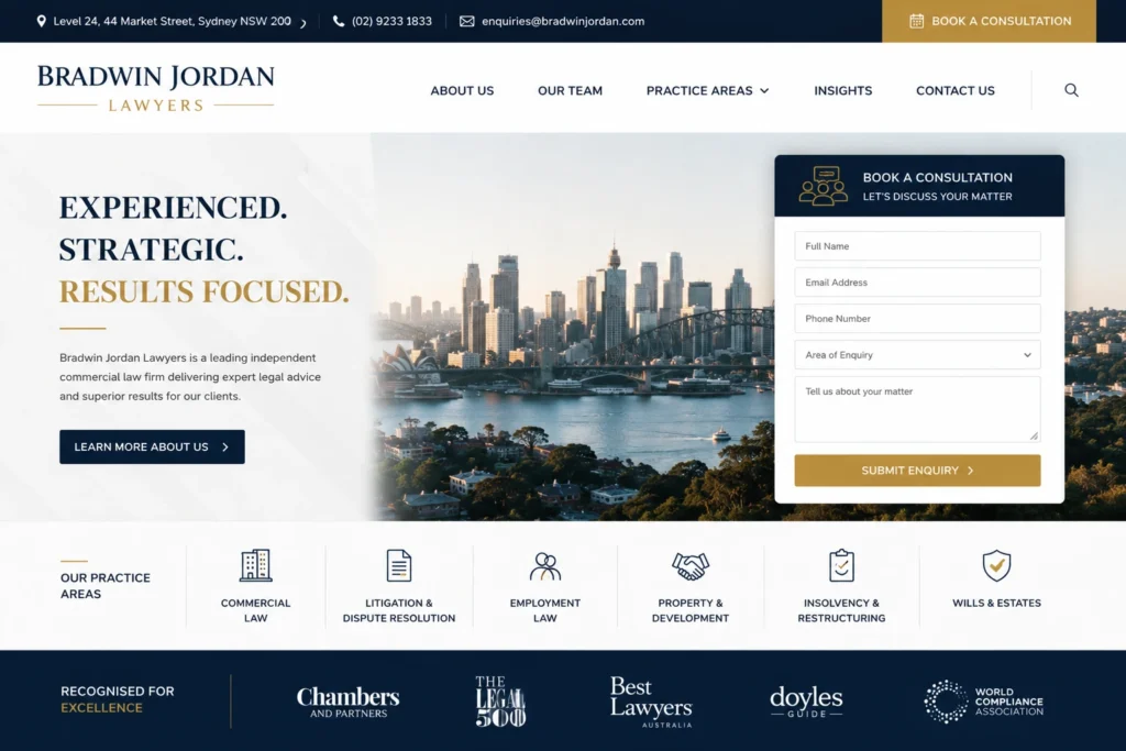 Website Design by Innovative Agency Canada